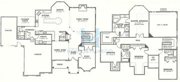 Photos of the Marywood model in the Sunset Prairie subdivision in Geneva, IL