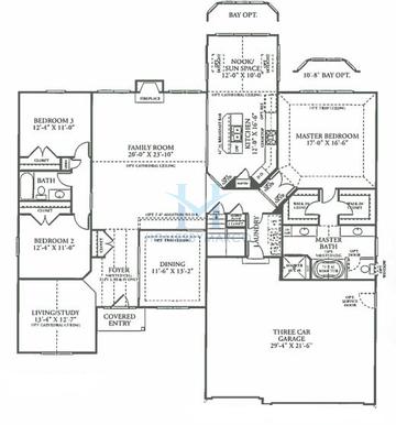 Photos of the Abbey model in the Mill Creek Oakmont subdivision in Geneva, IL