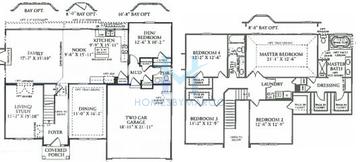 Photos of the Stewart model in the Mill Creek Oakmont subdivision in Geneva, IL