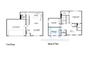 Photos of the Valor model in the Autumn Creek subdivision in Yorkville, IL