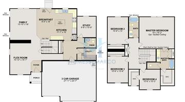 Photos of the Medinah model in the Ingham Park subdivision in Aurora, IL