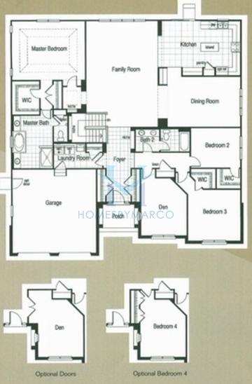 Kingston model in Reserve of St. Charles, St. Charles, IL, built by Meritus Homes
