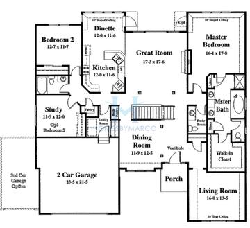 Evergreen model in Tall Oaks, Elgin, IL, built by Faganel Builders