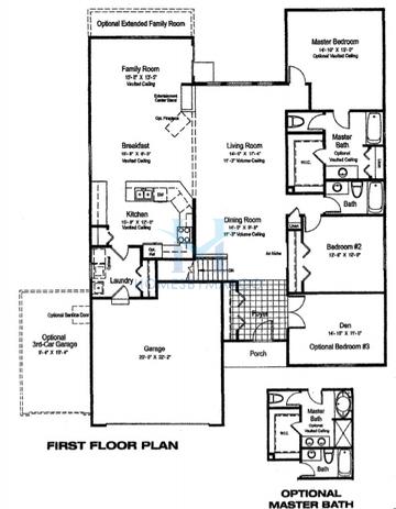 Alexandra model in Valley Lakes, Round Lake, IL, built by Remington Homes