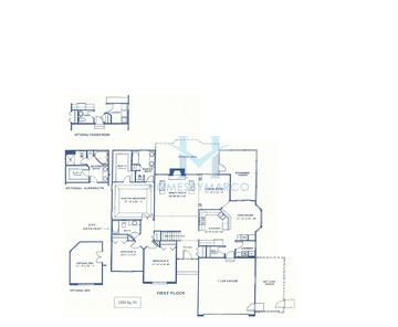 Photos of the Augusta model in the Sunset Ridge subdivision in Richmond, IL