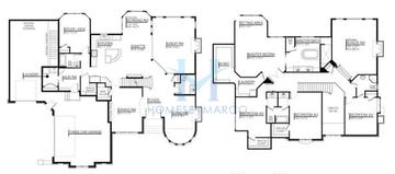 Photos of the Wyndermere model in the Stewart Ridge subdivision in Plainfield, IL