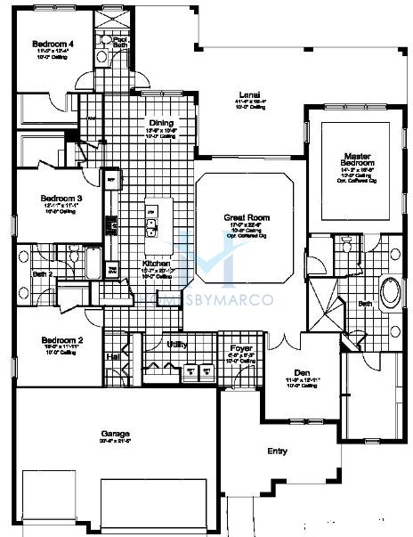 Photos of the Kiawah model in the Tides End subdivision in Bradenton, FL