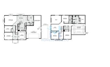 Photos of the Jackson model in the The Preserves at McDonald Woods subdivision in Lindenhurst, IL