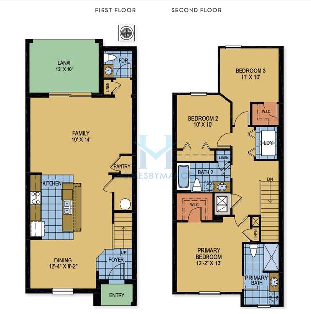 Photos of the Clare model in the Legacy Landings subdivision in Davenport, FL
