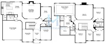 Photos of the Manchester model in the Highland Woods subdivision in Elgin, IL