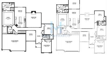 Photos of the Hawthorne model in the Highland Woods subdivision in Elgin, IL