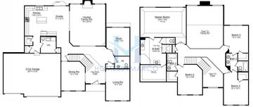 Photos of the Birmingham model in the Highland Woods subdivision in Elgin, IL