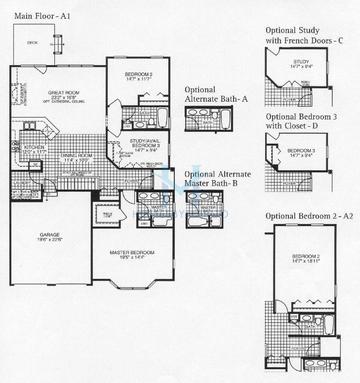 Aspen model in Deerbrook Place, Aurora, IL, built by Keim Corporation