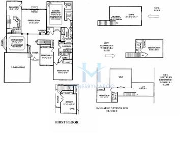 Photos of the Lancaster model in the Cheswick Place subdivision in Lake in the Hills, IL