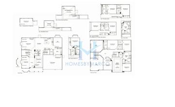 Photos of the Winchester model in the Cheswick Place subdivision in Lake in the Hills, IL