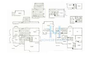 Photos of the Southport model in the Cheswick Place subdivision in Lake in the Hills, IL
