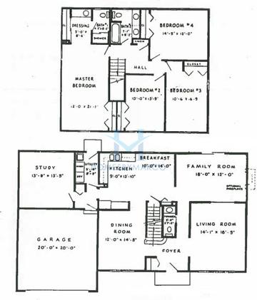 Photos of the Sandhurst model in the Cambridge East subdivision in Libertyville, IL