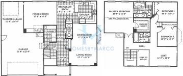 Photos of the Carlisle model in the Cambridge Chase subdivision in Aurora, IL