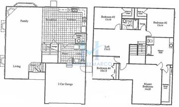Photos of the 2860 model in the Stonebridge Crossing subdivision in Zion, IL