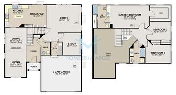 Photos of the Prairie Stone model in the Herrington Estates subdivision in Bolingbrook, IL