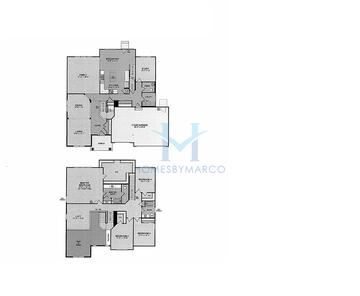 Photos of the Oxford model in the Talamore subdivision in Huntley, IL
