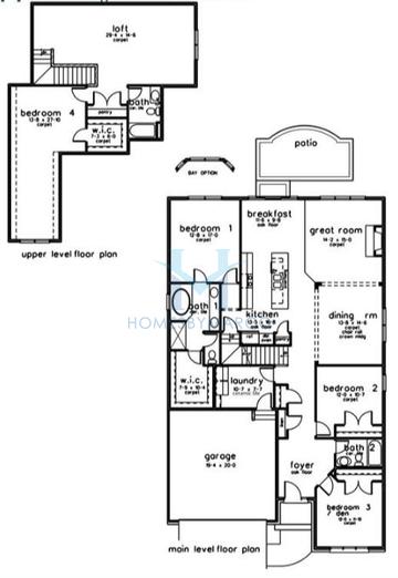 Photos of the Farmington model in the Fisher Farm subdivision in Winfield, IL