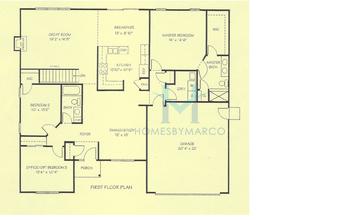 Photos of the Cobblestone model in the Trails Of Pheasant Ridge subdivision in Richmond, IL