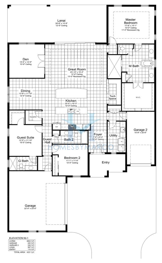 Photos of the Bergamo model in the Aria subdivision in Nokomis, FL