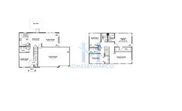 Photos of the Stevenson model in the River Hills subdivision in Bolingbrook, IL
