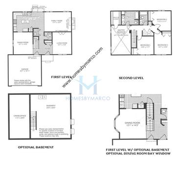 Photos of the Graham model in the Lakewood Crossing subdivision in Hampshire, IL