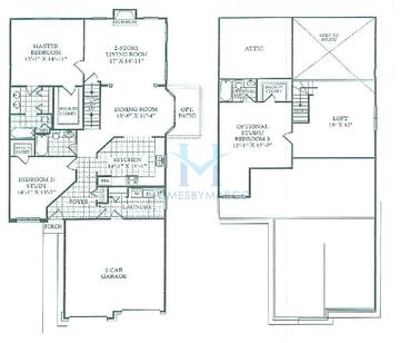Photos of the Chestnut model in the Westwind Oaks subdivision in Aurora, IL