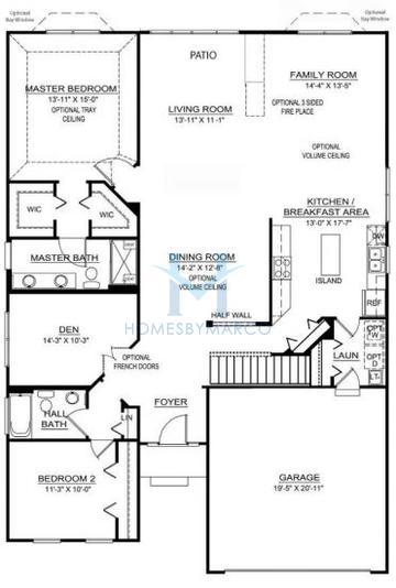 Photos of the Key West model in the Playa Vista subdivision in Plainfield, IL