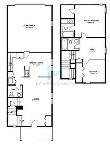 Photos of the Clark model in the West Point Gardens subdivision in Elgin, IL