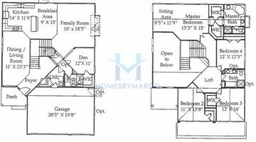 Photos of the Franciscan model in the Deerpath subdivision in Lake Villa, IL