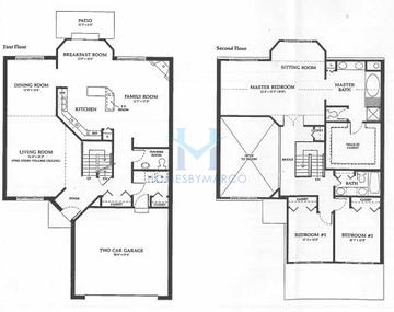 Photos of the Ashton model in the Winchester Estates subdivision in Buffalo Grove, IL