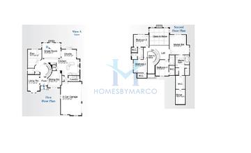 Photos of the Stanford model in the Sterling Ridge subdivision in Orland Park, IL