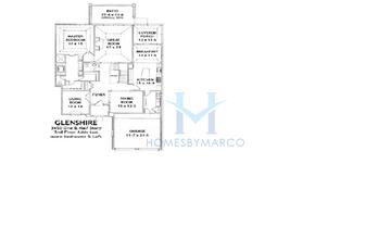 Photos of the Glenshire model in the Savoy Club subdivision in Burr Ridge, IL