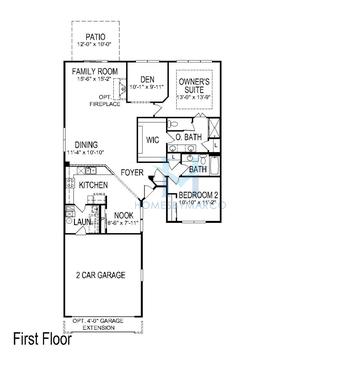 Photos of the Clark model in the Grand Dominion subdivision in Mundelein, IL