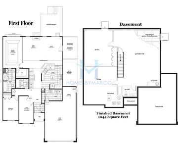 Photos of the Wynbrooke model in the Lakes of Boulder Ridge subdivision in Lake in the Hills, IL