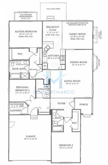 Photos of the Greenbriar model in the Carillon at Stonegate subdivision in Aurora, IL