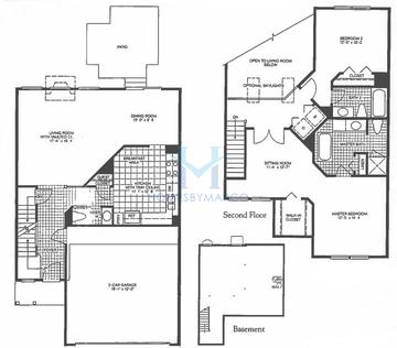 Photos of the Manchester model in the Arlington Club subdivision in Wheeling, IL