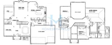 Photos of the Carly Marie model in the Tanner Trails subdivision in North Aurora, IL