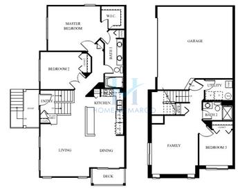 Photos of the Charleston model in the Symphony Meadows subdivision in Volo, IL