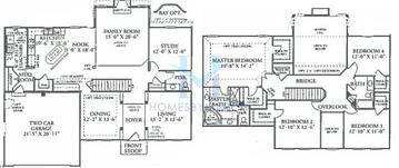 Photos of the Remington model in the Mill Creek Oakmont subdivision in Geneva, IL
