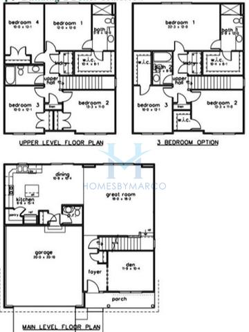 Photos of the Carlton model in the Fisher Farm subdivision in Winfield, IL