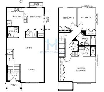 Photos of the Wilmington model in the Symphony Meadows subdivision in Volo, IL