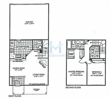 Photos of the Daybreak model in the Reflections subdivision in Aurora, IL