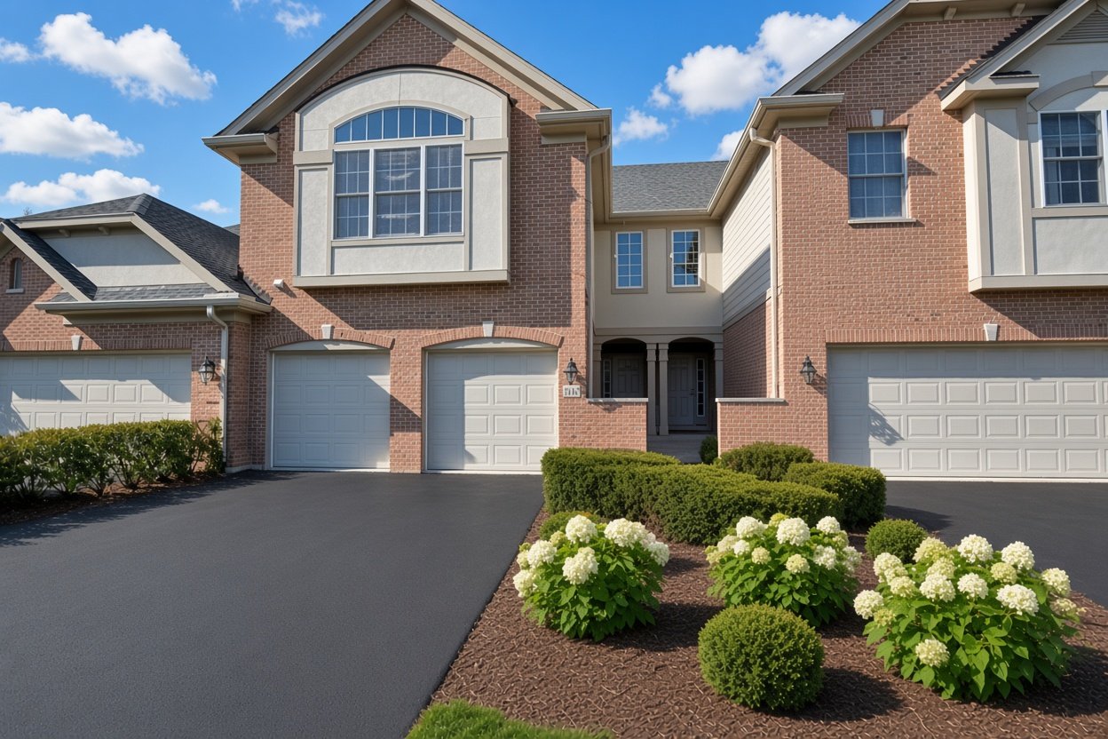 Carleton model in Ashbury Woods, Lemont, IL, built by Donven Homes
