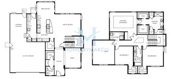 Photos of the Nantucket model in the Providence subdivision in Elgin, IL