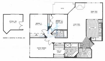 Photos of the Redwood model in the Old Orchard subdivision in Mount Prospect, IL